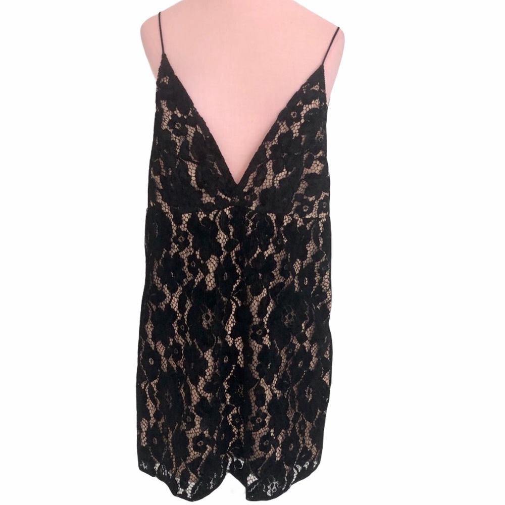 Free People Dangerous Love Mini Dress in Black Size 6 - Picture 4 of 9